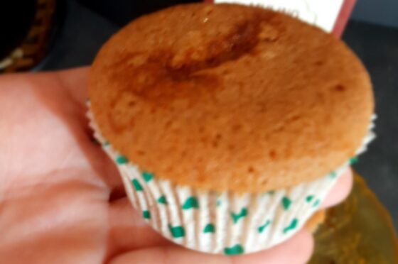 Muffin al grano saraceno e confettura